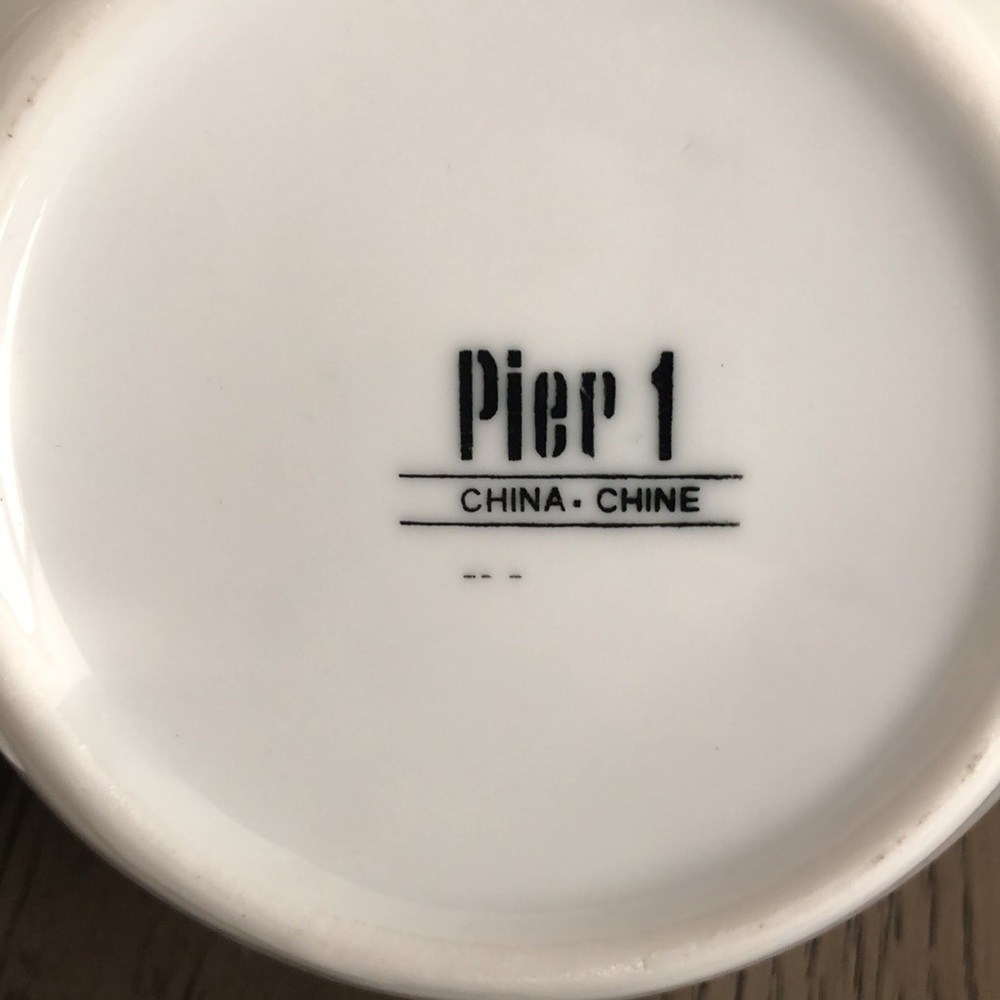Never used Pier 1 tea set - Picture 8 of 8
